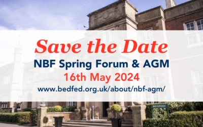 Save the date NBF Spring Forum & AGM – 16th May 2024