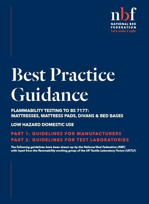 NBF publishes Flammability Testing Best Practice Guidelines for manufacturers and test laboratories