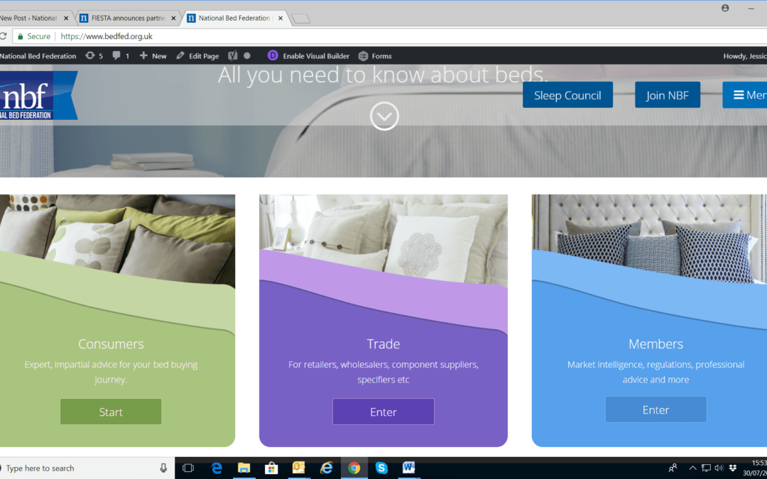 New NBF Website launched