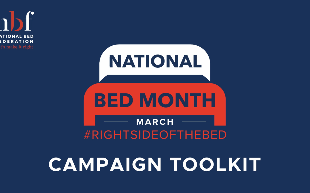 National Bed Month toolkit now available